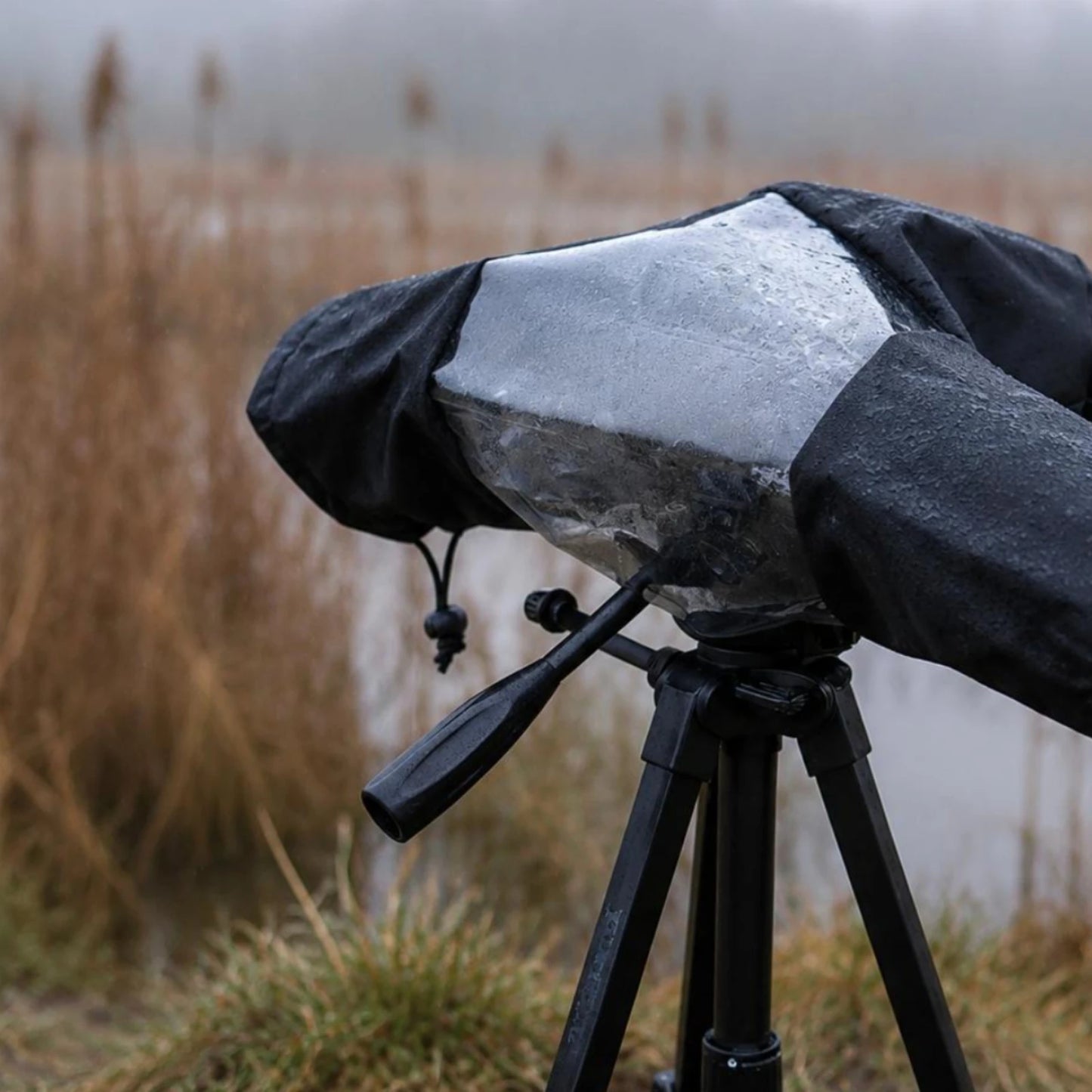 DSLR Rain Cover Weather Protection Camera Lens Rain Cover Lens Jacket Folds Flat Photo Gear Long-Lasting Nylon for Outdoor