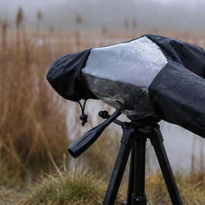 DSLR Rain Cover Weather Protection Camera Lens Rain Cover Lens Jacket Folds Flat Photo Gear Long-Lasting Nylon for Outdoor