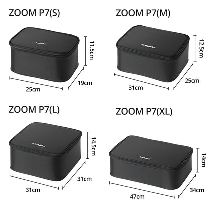 Ambitful ZOOM P7II XL Photography Storage Bag Traveling Bag for DLSR Camera Lens Drone DJI GODOX Osmo 360 X5 X4 Ace Pro 2 GoPro