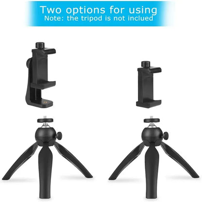 Universal Bracket Phone Holder Tripod Stand for iPhone Samsung Mount Tablet Clip SmartphoneTripod Hot Shoe Shooting Adapter