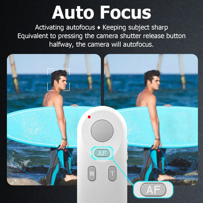 AODELAN Wireless Shutter Release for Canon EOS R10 R8 R7 R6 R5C R3 R M50 M6II G5XII T7i SL2 SL3 200D 250D, Replace Canon BR-E1