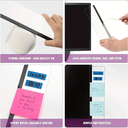 Computer Monitor Memo Board Computer Message Board Office Supplies Computer Note Clip Home Office Desk Accessories Decor