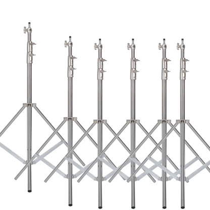 SH 2.8M Stainless Steel Light Stand Heavy Duty Load weight 10kg Photography Studio Support Tripod For Led Light Photo Studio