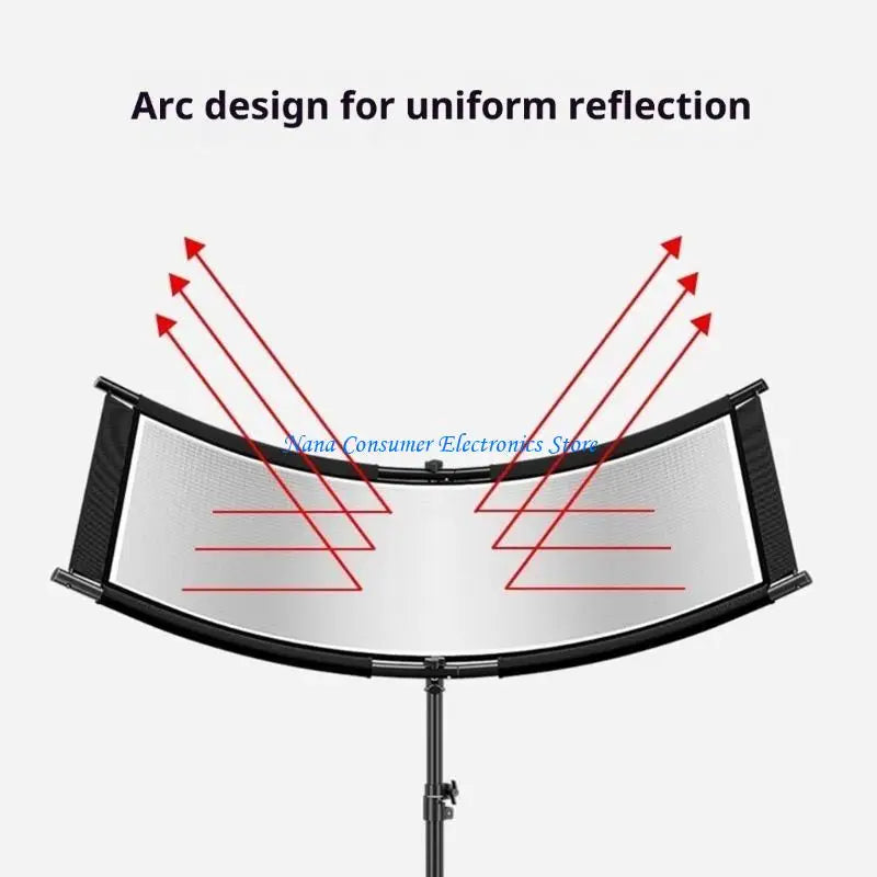 G7NE MultiPurpose U Shaped Photography Reflector Metal Frame For Portrait Commercial Wedding Photography Compactly Portable