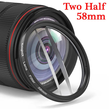 Camera Prism Filter Split Kaleidoscope 52mm 55mm 58mm 67mm 72mm 77mm Photography Accessories mcuv ND CPL Star Glass mobile phone