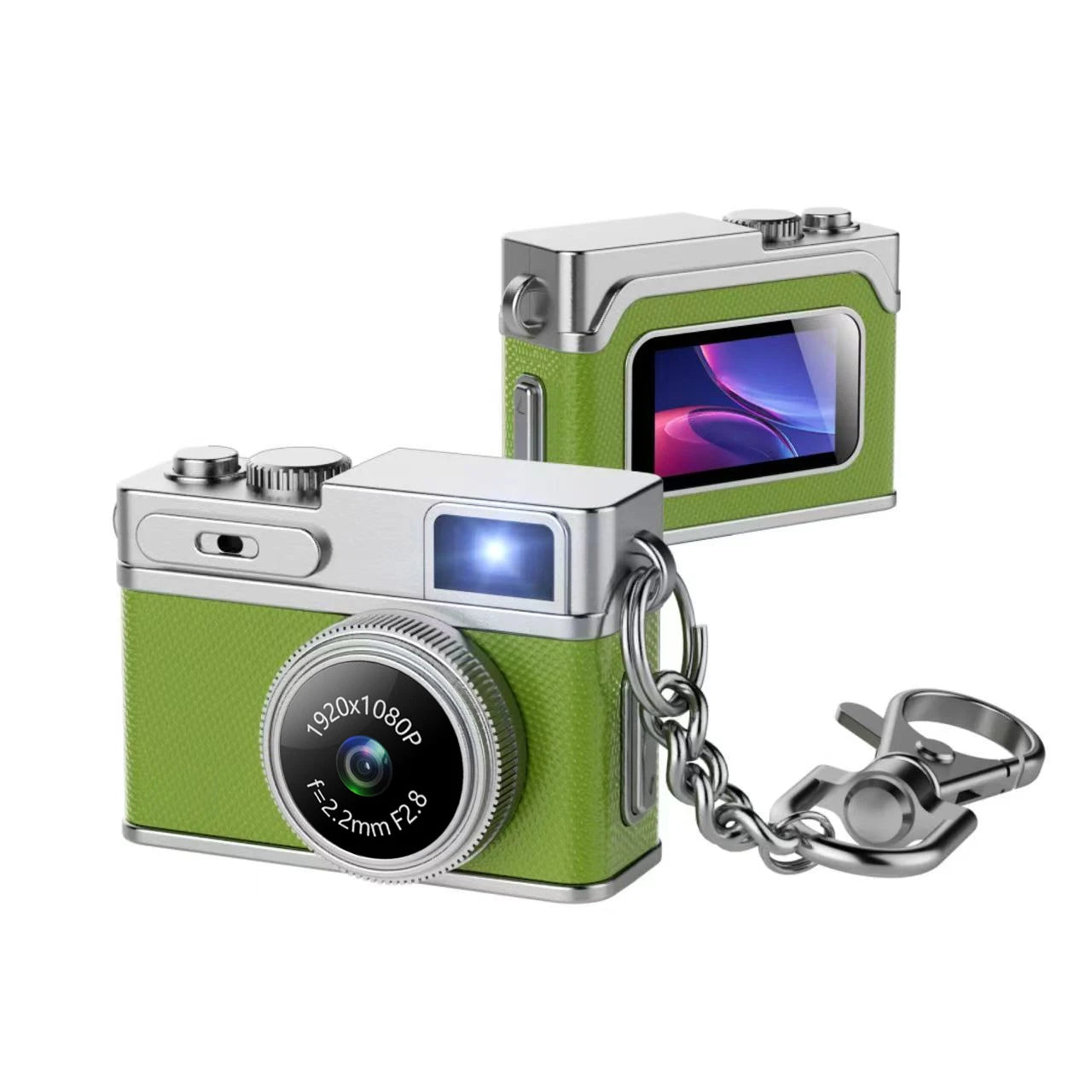 Magecam Retro Digital Camera 1080P Video Recorder LED Fill Light 0.96 Inch IPS Screen Portable Mini digital Camera