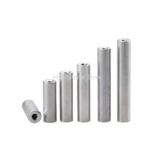 2-5Pcs Aluminum Alloy Long Nut Connection Column M3-D6 Aluminum Tie Rod Cylindrical Aerial Photography Body Support Column