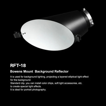 Godox Bowens Mount Standard Reflector RFT-13/14/17/18/19 SN05 Beam Tube Snoot for Studio Bowens Strobe Flash / Led Video Light