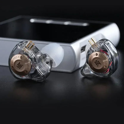 KZ EDX PRO X Dynamic Drive Earphones HIFI Bass Earbud DJ Music Cancelling Sport Headsets 2PIN Cable KZ ZSTX ZSNPRO X ZS10PRO ZVX