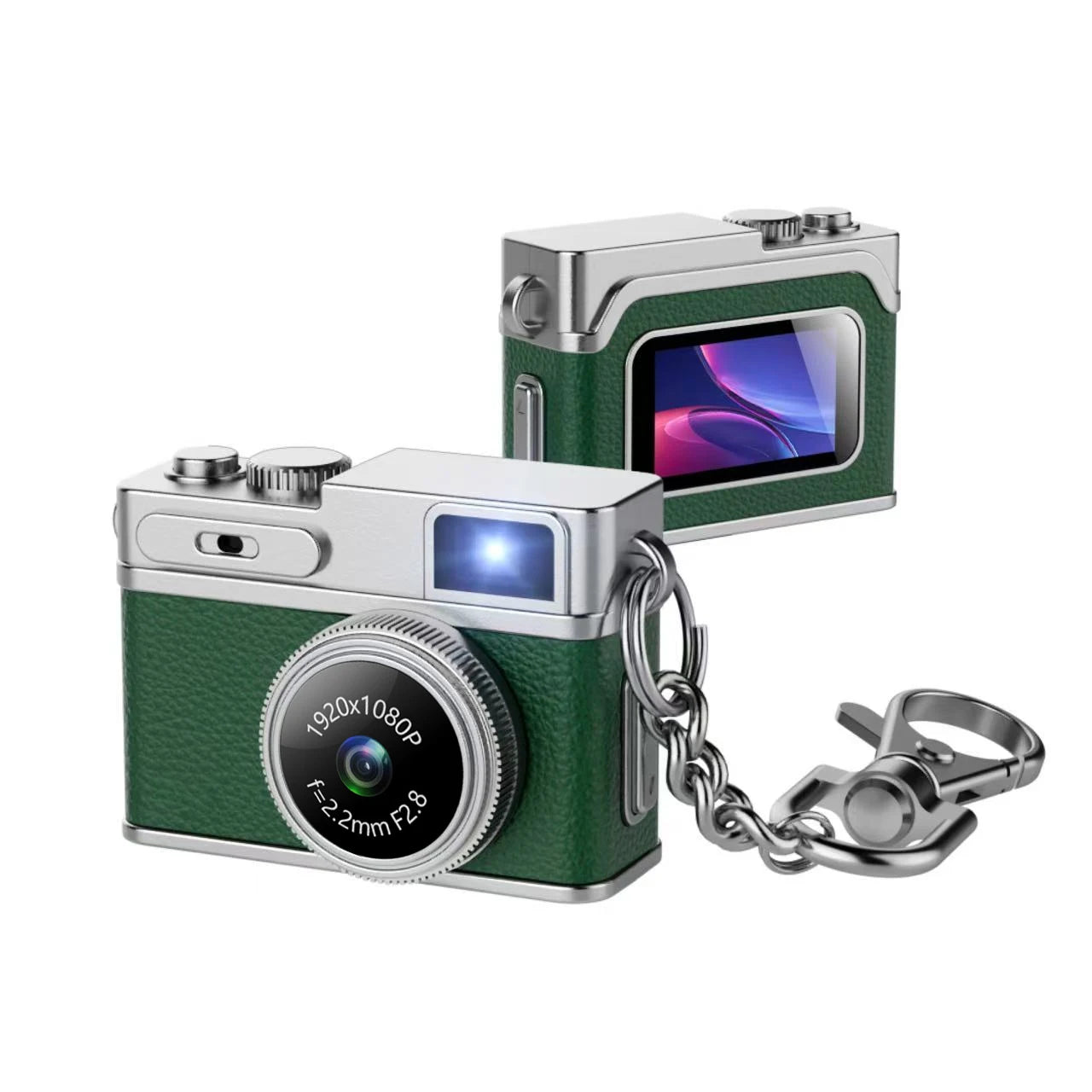 Magecam Retro Digital Camera 1080P Video Recorder LED Fill Light 0.96 Inch IPS Screen Portable Mini digital Camera