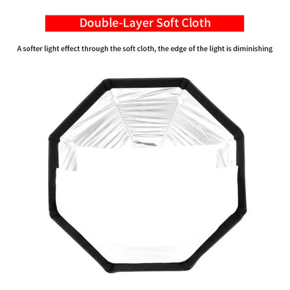 TRIOPO Newest KX 65CM Softbox Octagon Umbrella Light Box For Godox AD200 V1 Speedlite Flash Light Photography Studio Accessories