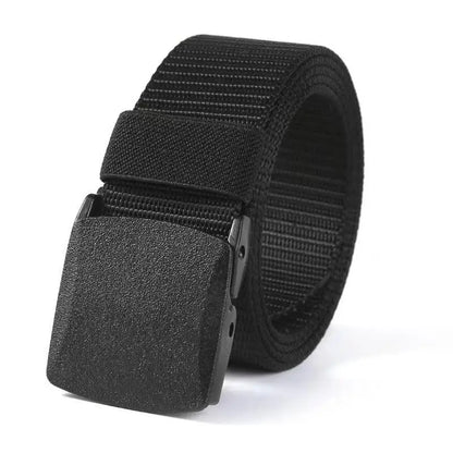 Men's Belt Outdoor Casual Canvas Belt Metal Free Training Nylon Tactical Belt With Pants Jeans Belt Sports Belts For Men Women