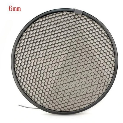 6/4/3/2mm Honeycomb Grid for Bowens Mount Standard Reflector Photography Studio Equipment  Aluminum 7'' 170mm