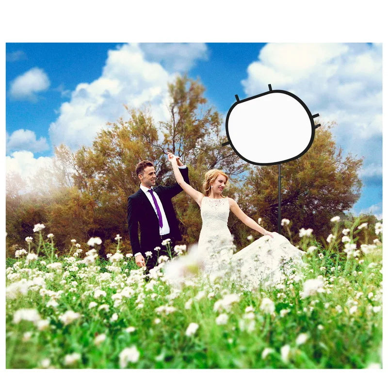 100X150CM Foldable Oval Reflector Soft Light Board Photo Video Photography Diffuser Photo Studio Soft Panel with Portable bag