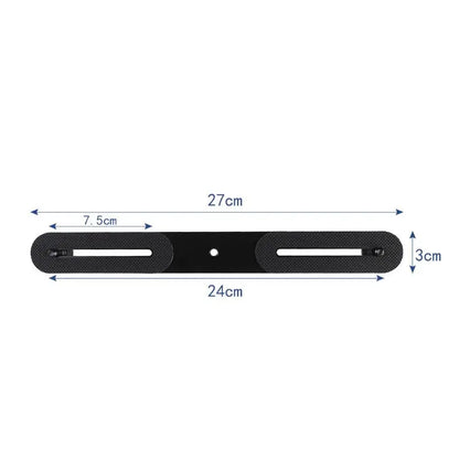 Universal Dual Flash Bracket Holder with 2 1/4" Adapter Screws for Studio Tripod Light Stand Digital SLR Camera Drop Shipping