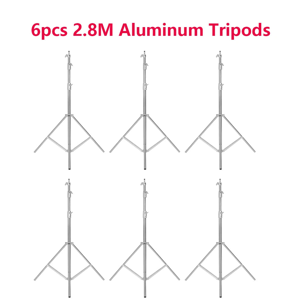 240CM/7.9FT 1/4 Screw Photography DJ Light Tripod Stand For Softboxes Green Screen Umbrella Reflector Photo Studio Lighting