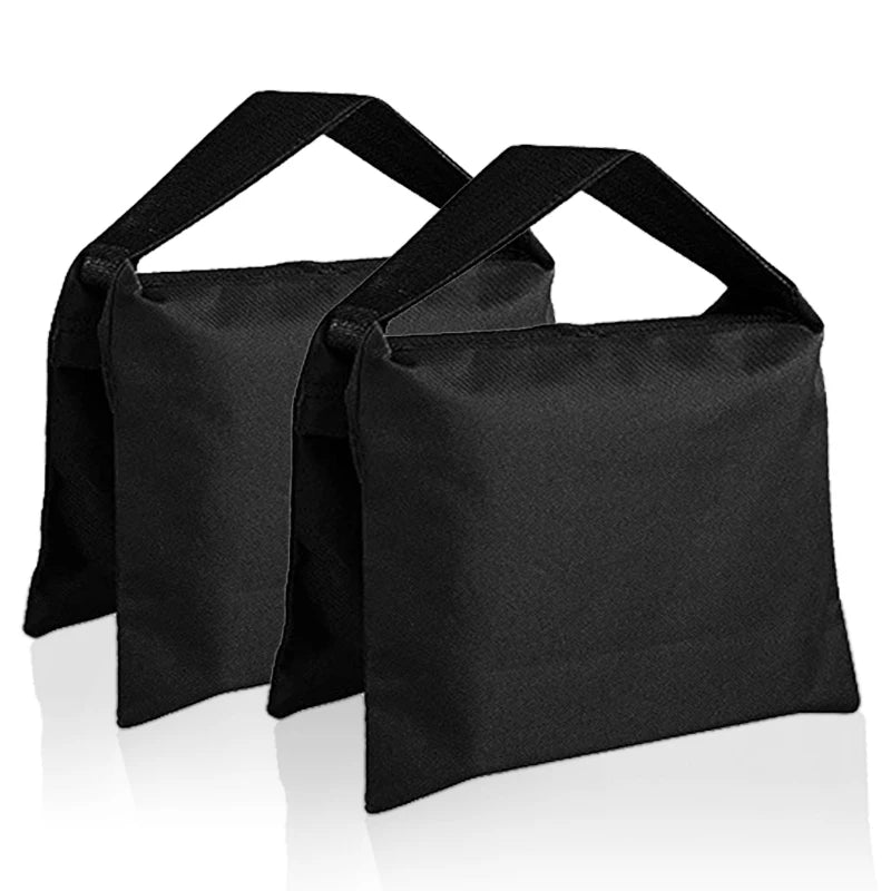 4pcs/2pcs/1pc Black Sand Bag Weight Bags For Photography Studio  Video Studio Stand Sandbag For Light Stands Boom Arms Tripods