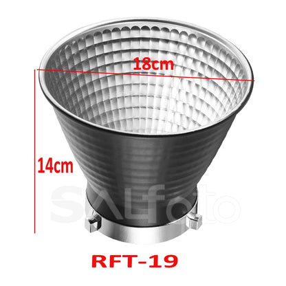 Godox Bowens Mount Standard Reflector RFT-13/14/17/18/19 SN05 Beam Tube Snoot for Studio Bowens Strobe Flash / Led Video Light