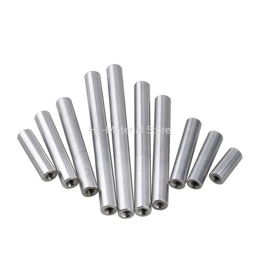 2-5Pcs Aluminum Alloy Long Nut Connection Column M3-D6 Aluminum Tie Rod Cylindrical Aerial Photography Body Support Column