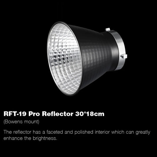 Godox Bowens Mount Standard Reflector RFT-13/14/17/18/19 SN05 Beam Tube Snoot for Studio Bowens Strobe Flash / Led Video Light