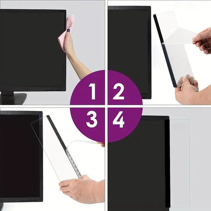 Computer Monitor Memo Board Computer Message Board Office Supplies Computer Note Clip Home Office Desk Accessories Decor