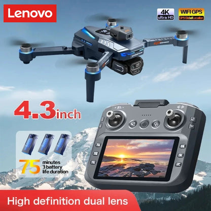 Lenovo GT8 drone 8K HD dual camera aerial photography obstacle avoidance with large screen brushless four-axis aircraft dron