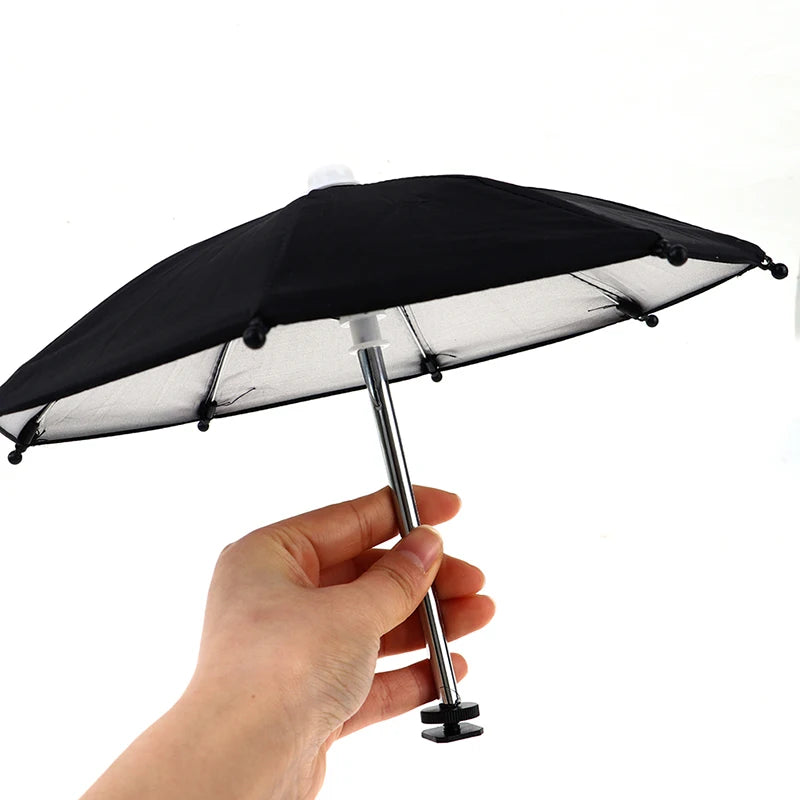 Hot Sale 1PC Black DSLR Camera Umbrella Universal Hot Shoe Cover Photography Accessory Camera Sunshade Rainy Holder Accessories