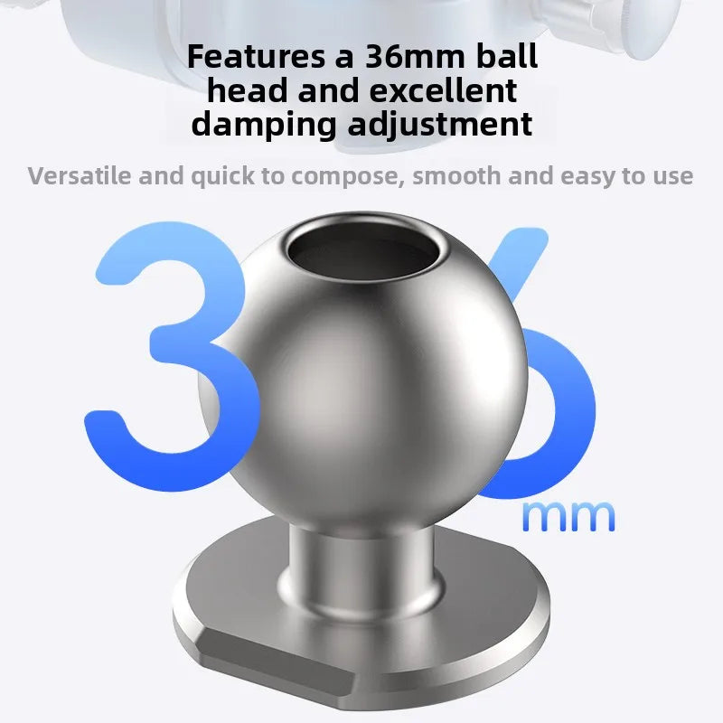 BENRO GD36PT Aluminum 3-Way Geared Ball Quick Adjustment for Architectural Landscape Commercial Photography Panoramic