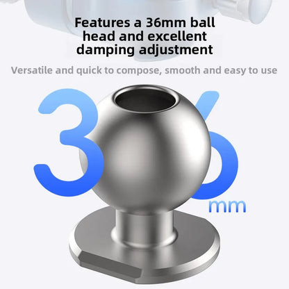BENRO GD36PT Aluminum 3-Way Geared Ball Quick Adjustment for Architectural Landscape Commercial Photography Panoramic