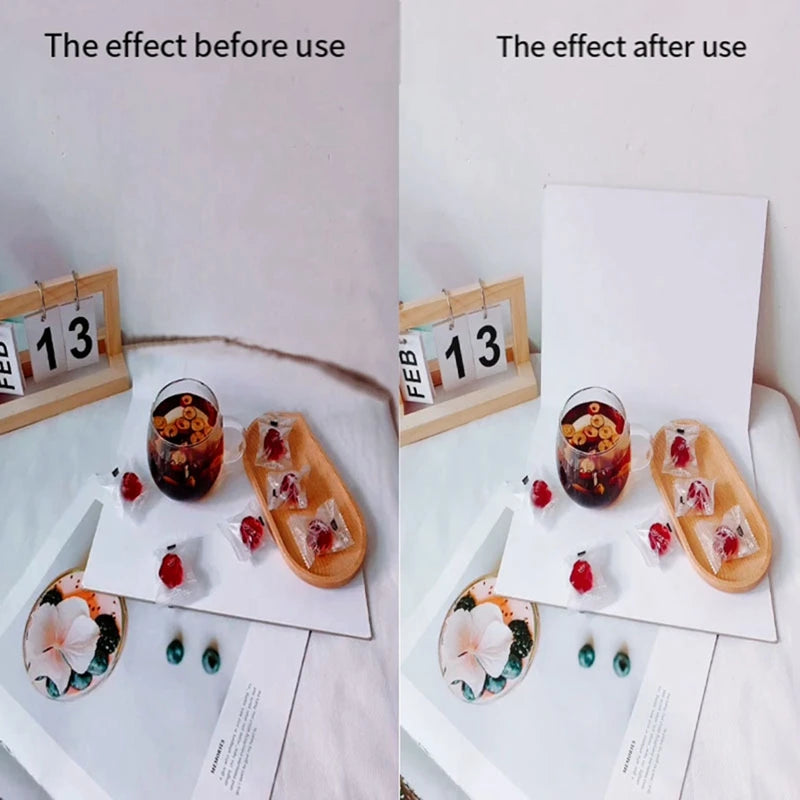 A3 Foldable Portable Photography Cardboard Thickened Version Of The Filler Plate Background Photography Accessories Parts A
