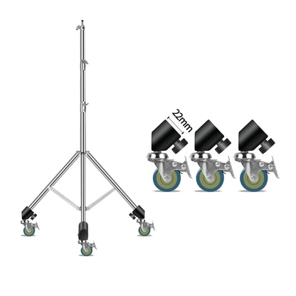 Photographic Equipment Professional Stainless Steel 2.6-3.3m Heavy Duty Light C Stand Studio Softbox Heavy Duty Tripod Carrybag
