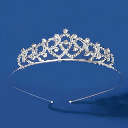 1pc Simple Fashionable Ladies' Princess Crown Hair Accessory Birthday Party Photography Jewelry Decoration Adult Gift Crown
