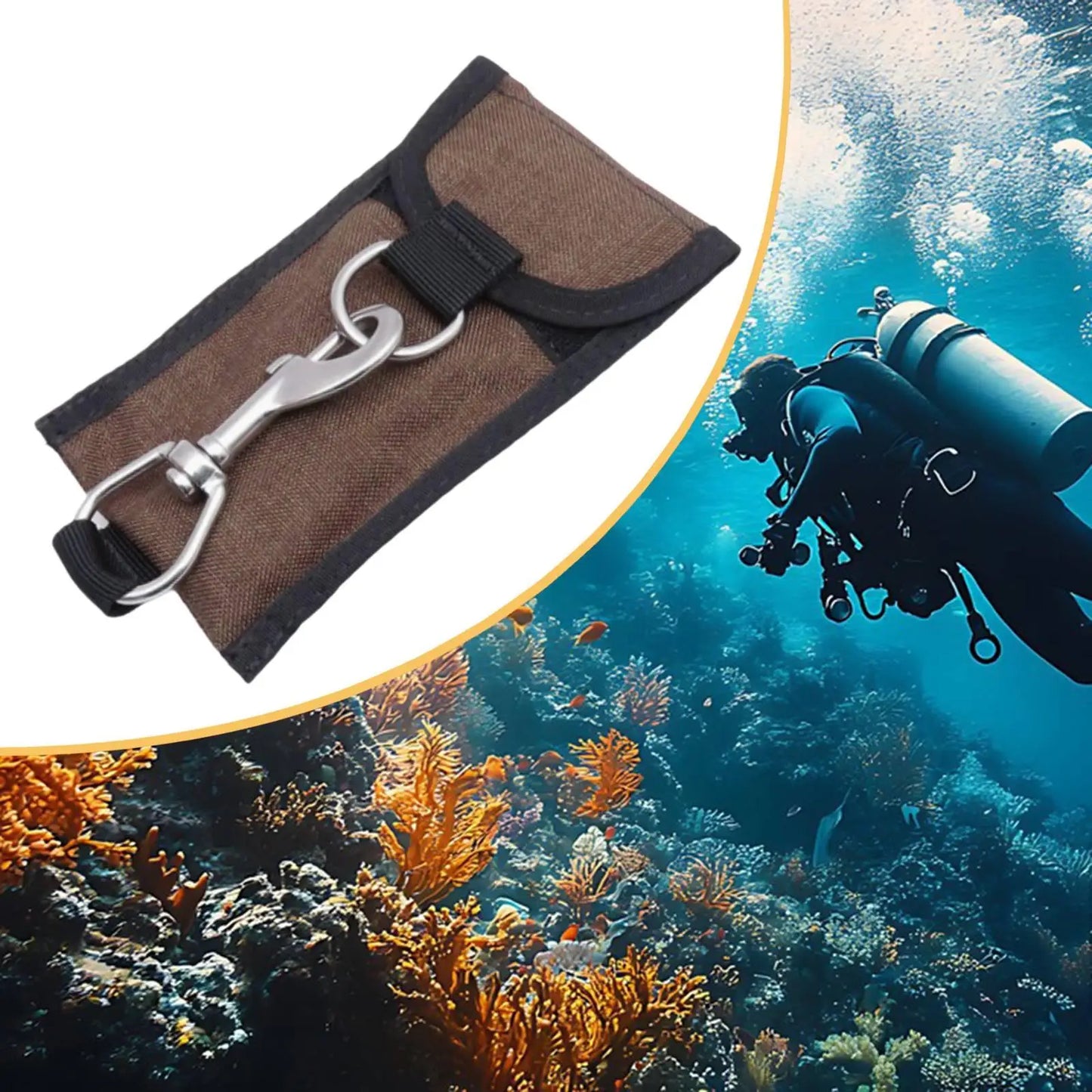 Scuba Diving Reef Hook Heavy Duty Nylon Drift Hook Gear Underwater Photography Accessories for Drift Divers