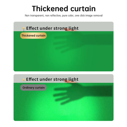 Portable Large Chromakey Green Screen Backdrop with Stand Photography Background Support System 240x400cm Shooting Video Photo