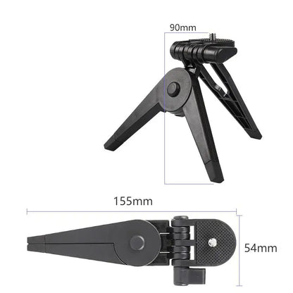 NEW Universal Portable Travel Tripod Mini Folding Tripod Stand For Camera Camcorders Tripods Accessories Camera Desktop Stand