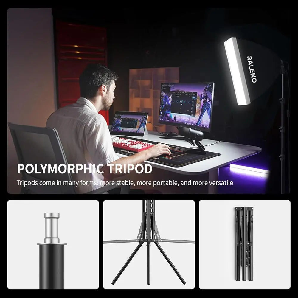 Sotbox Photography Lighting Kit, 16'' x 16'' Sotbox Lighting or TikTok with LED Bulb (50W | 5500K | 97 CRI | TLCI≥97), Continuou