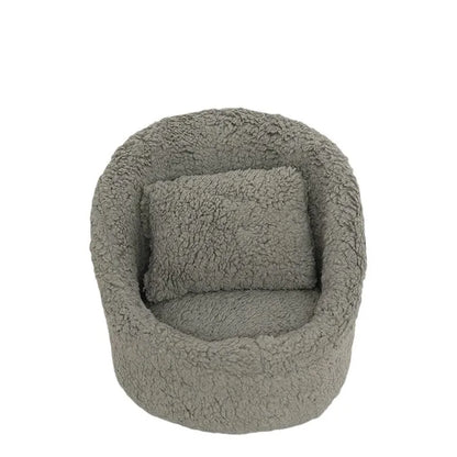 2pcs Baby Posing Sofa Newborn Photography Props Solid Color Soft Chair with Pillow Cushion Sets Studio Baby Photo Accessories
