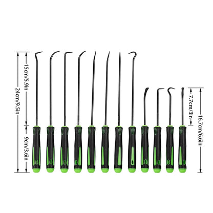 Precision Pick And Hook Set  Automotive Picks Car Tools Mechanic Professional Disassembly Tool Kit Vehicle Supplies Mechanical