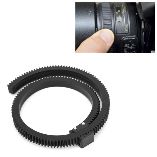 Adjustable Follow Focus Len Gear Ring Adjustable Follow Focus Len Gear Ring Belt for SLR DSLR Camera Camcorder Camera Accessory