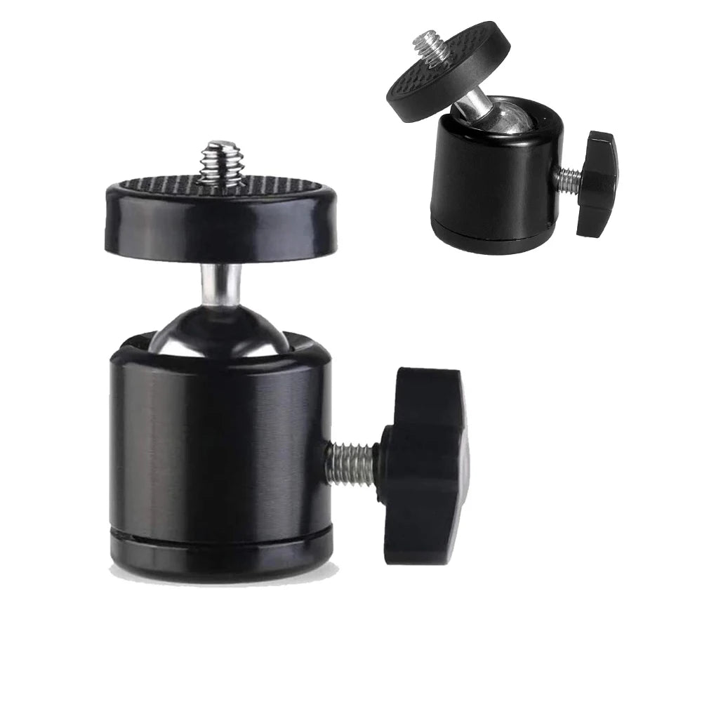 1/4 screw live streaming tripod photography accessories with 360 ° rotation adjustable  For DSLR DV Cameras