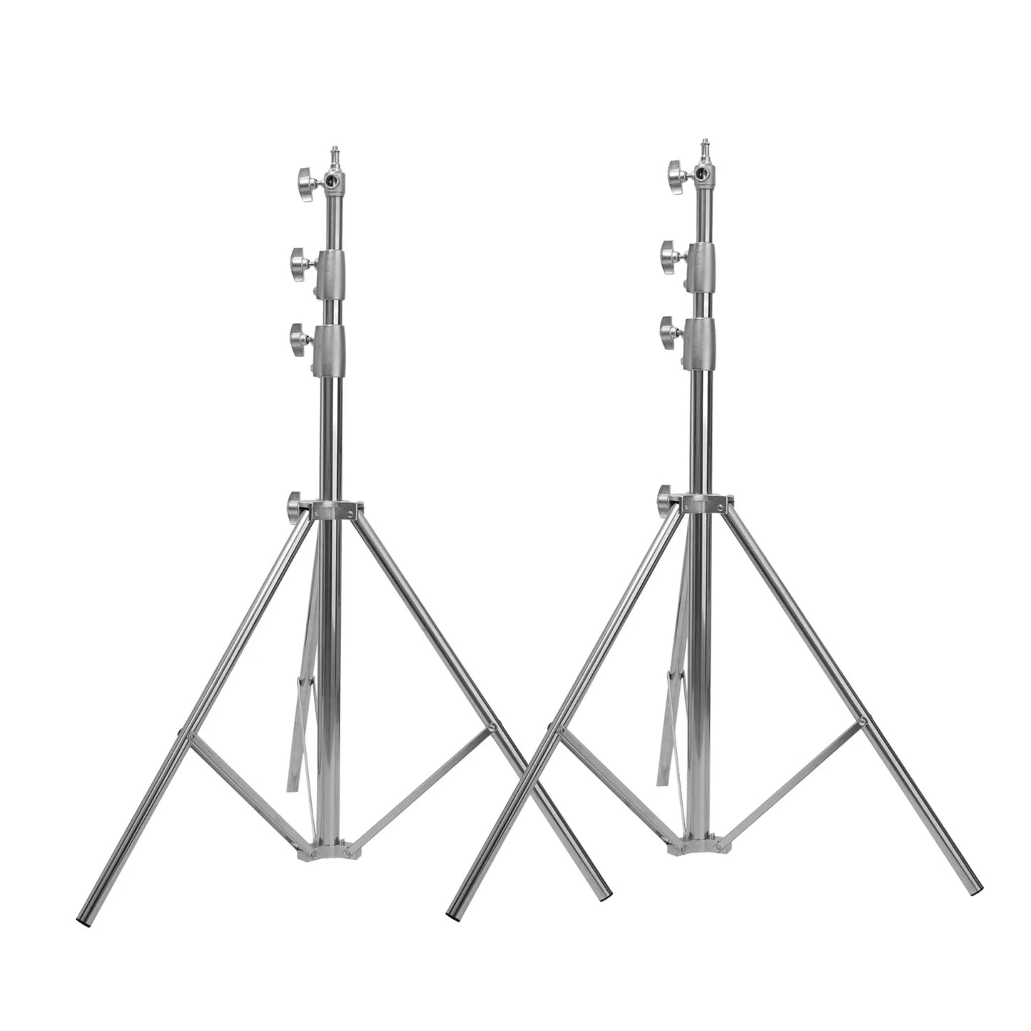 Fotulato 2.8m Stainless Steel Photo Heavy Duty  Studio Tripod Big Strong Support Stand For Photography Softbox LED Spot Light