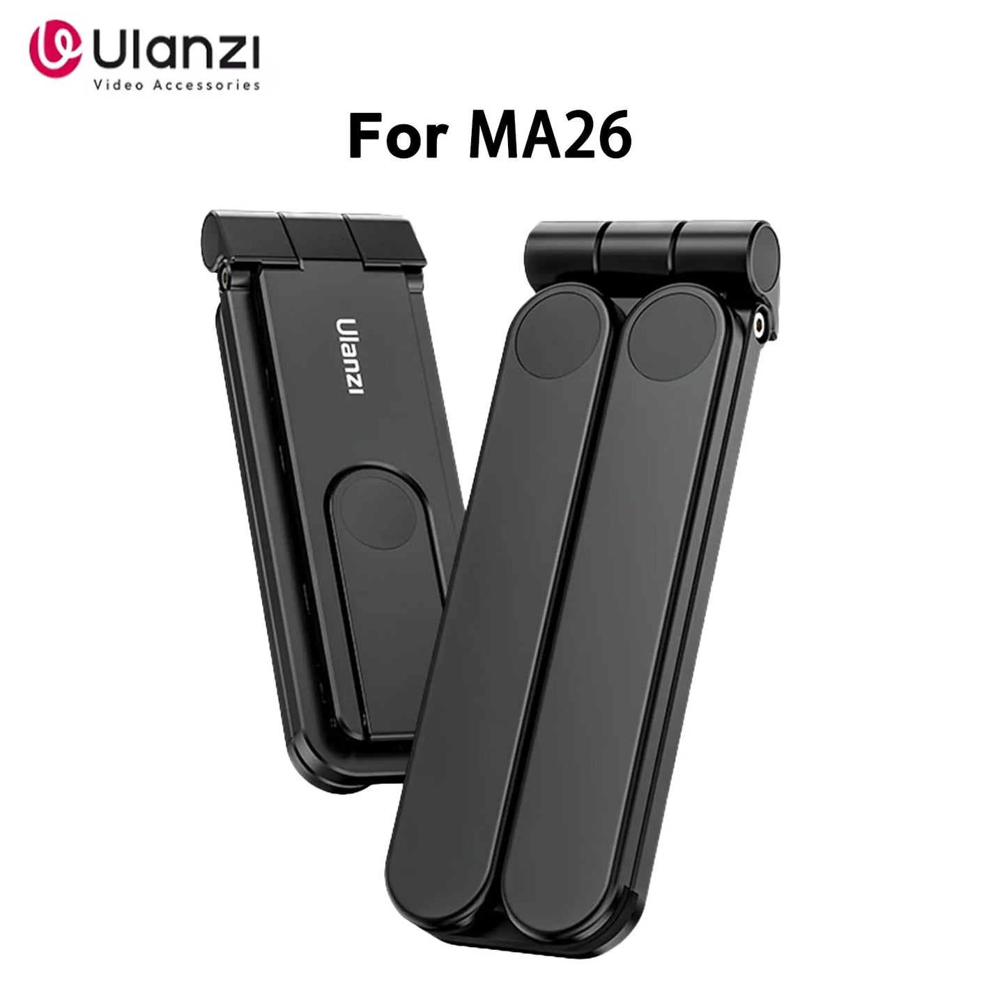 Original Ulanzi MA26 Domino Pocket Foldable Tripod Mini Handheld Rotatable Phone Bracket Vlog Live Streaming Photography