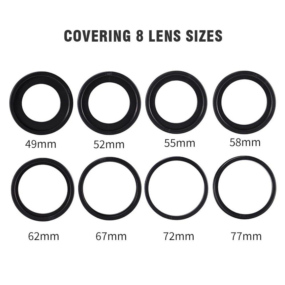 RF 550D Macro LED Ring Flash Light Universal for Nikon Canon Olympus Fuji DSLR Camera Photography Accessory