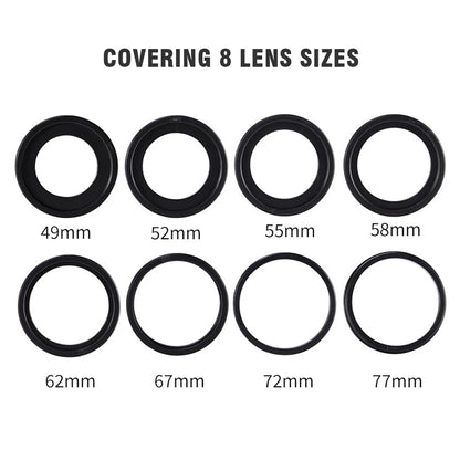 RF 550D Macro LED Ring Flash Light Universal for Nikon Canon Olympus Fuji DSLR Camera Photography Accessory