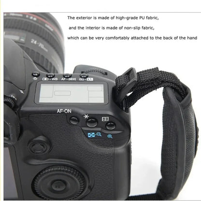 Fixed Wrist Strap Oval Strap Camera Buffer strap Universal compatible with Canon, Nikon, SONY and all models of DSLR