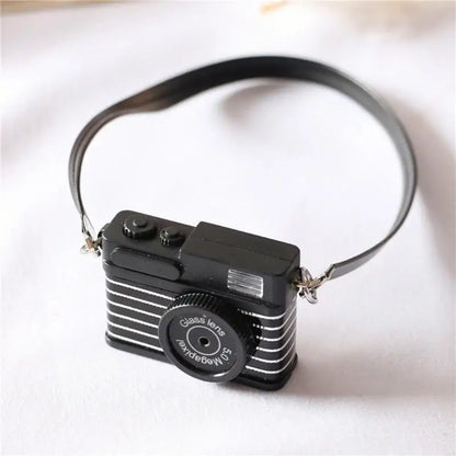 Newborn Photography Props Retro Miniature Camera Infants Photo Decoration Mini Camera Toy Baby Photo Backgroud P31B