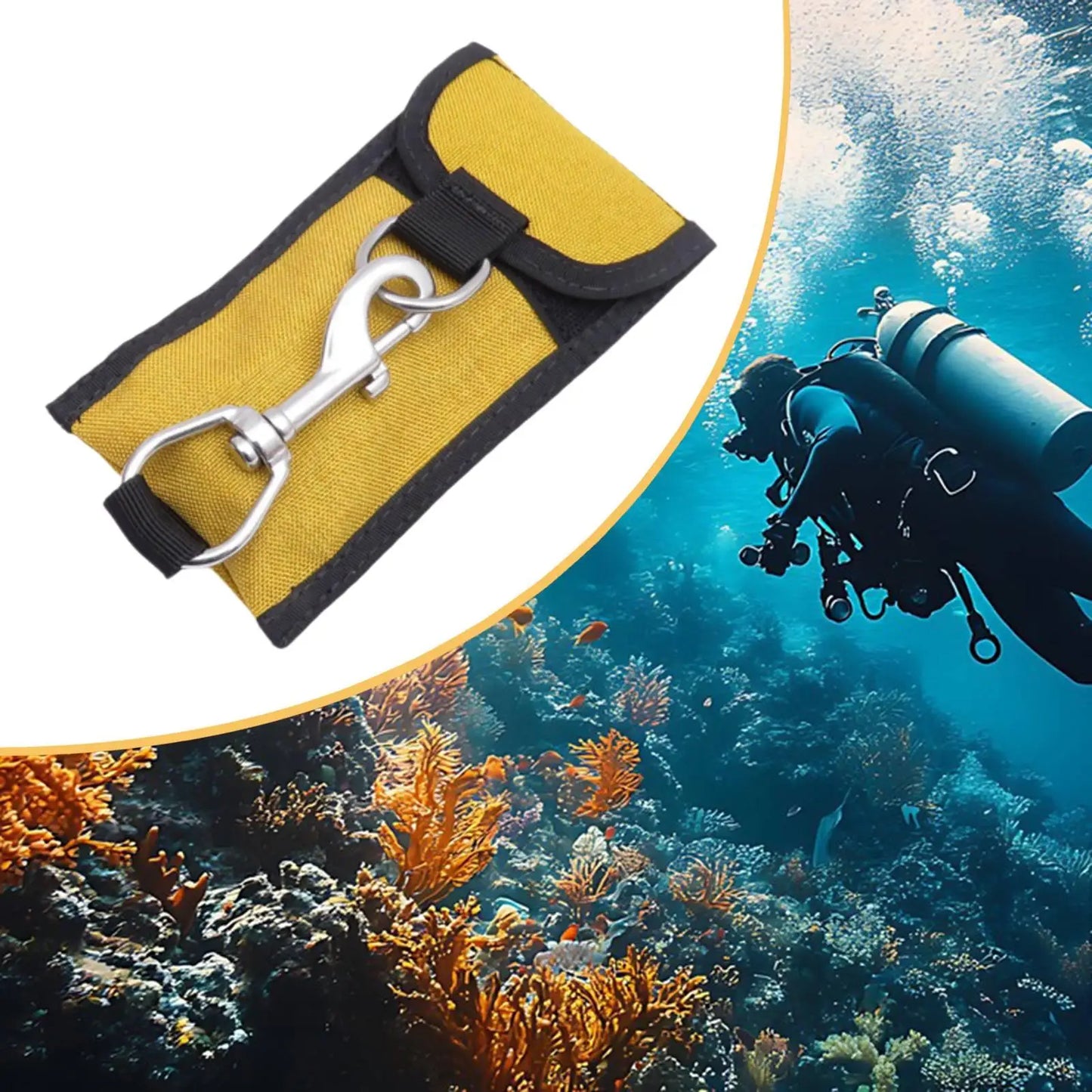 Scuba Diving Reef Hook Heavy Duty Nylon Drift Hook Gear Underwater Photography Accessories for Drift Divers