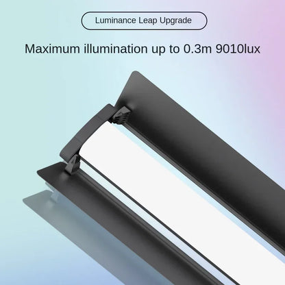 LP550 RGB Handheld 20W High-Power LED Fill Stick Full Color Ice Lamp Video Vlog Photography Selfie Studio Use-for Phone Camera