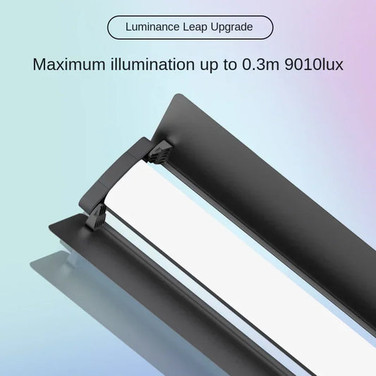 LP550 RGB Handheld 20W High-Power LED Fill Stick Full Color Ice Lamp Video Vlog Photography Selfie Studio Use-for Phone Camera