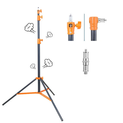 SH 2.8M Stainless Steel Light Stand Heavy Duty Load weight 10kg Photography Studio Support Tripod For Led Light Photo Studio